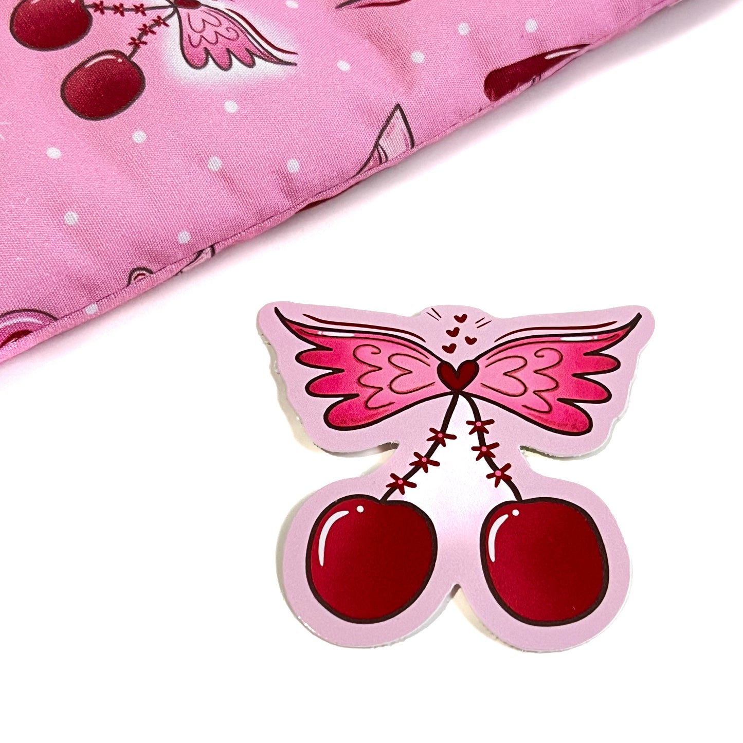 Angel Cherry Sticker
