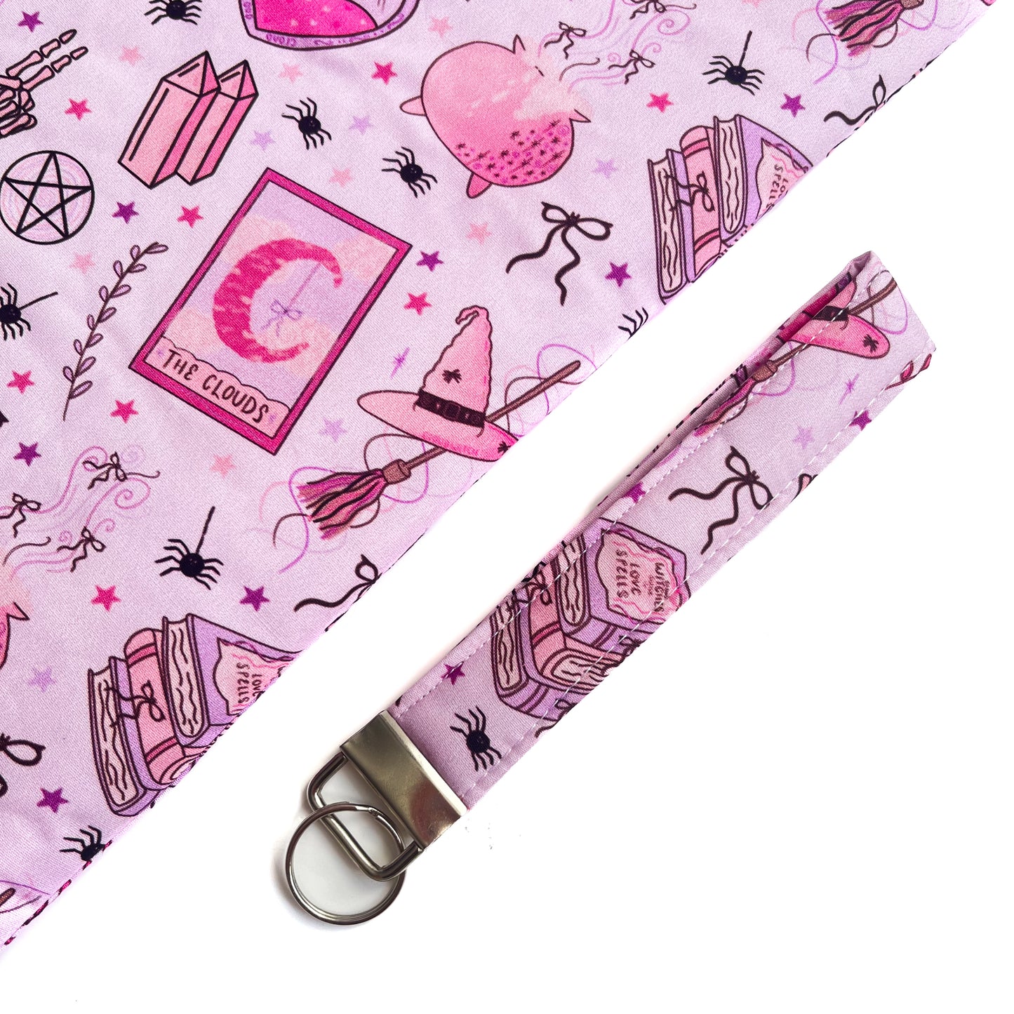 Cloud Witch Keychain Wristlet
