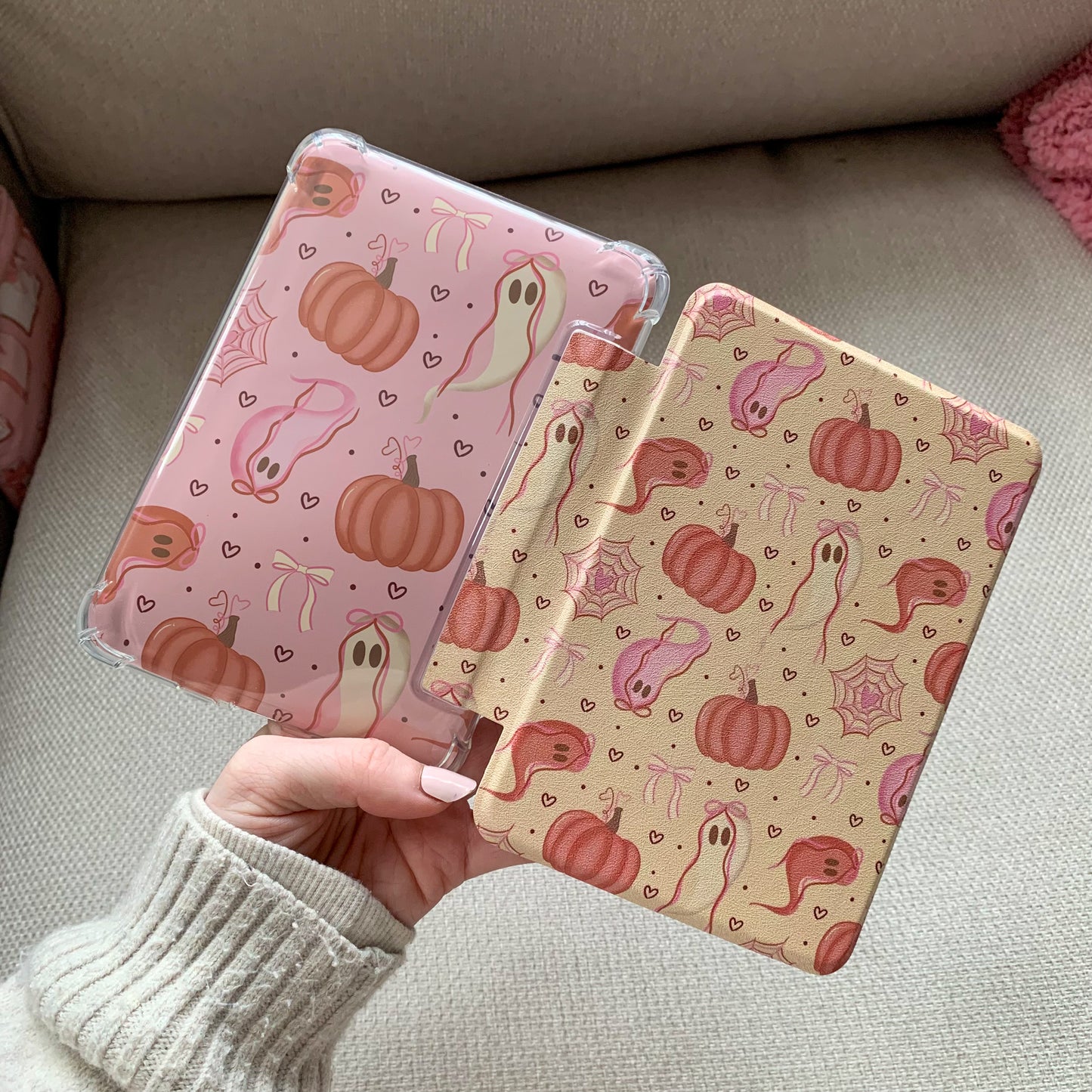 Ghosties & Pumpkin Kindle Case