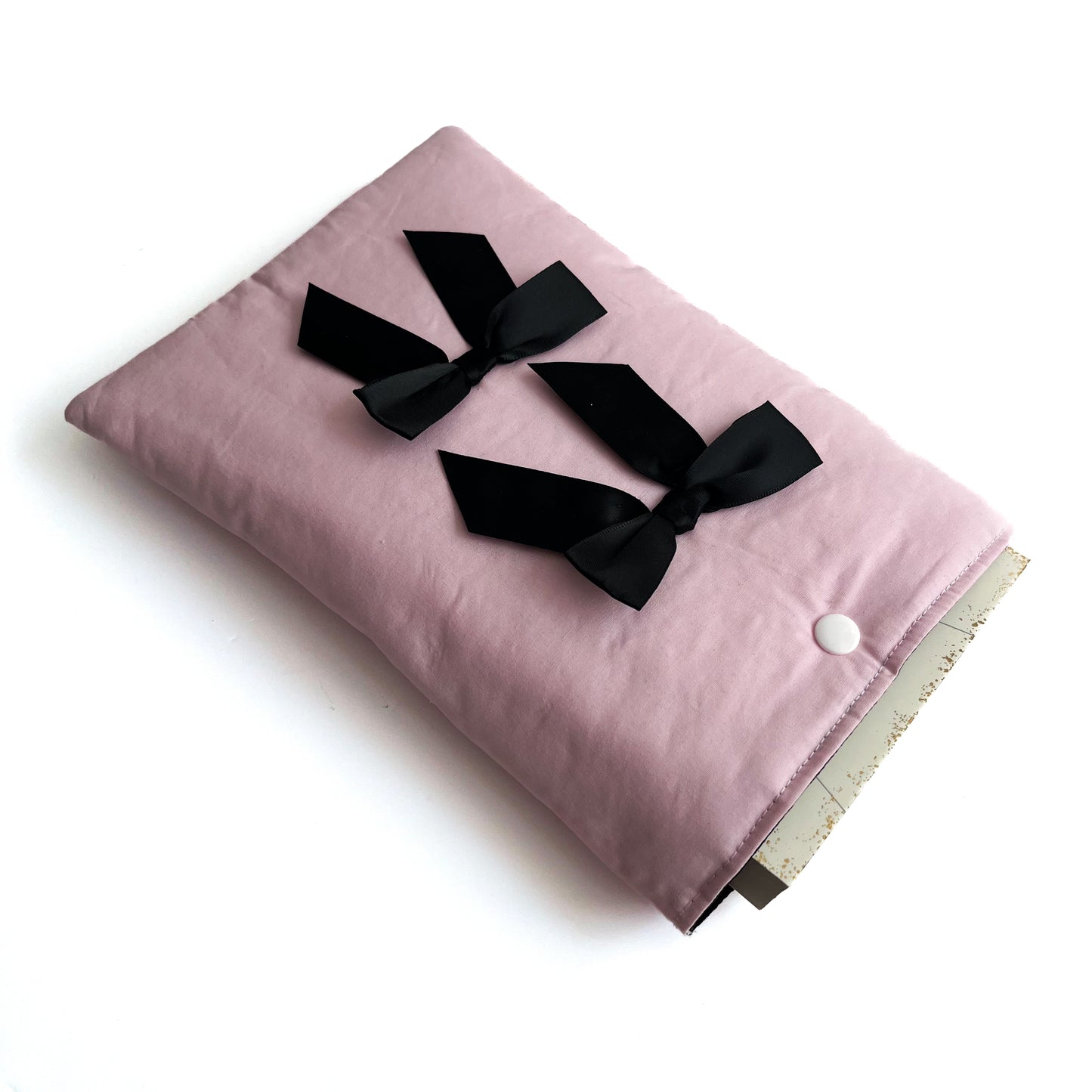 Black Ribbon Book Sleeve