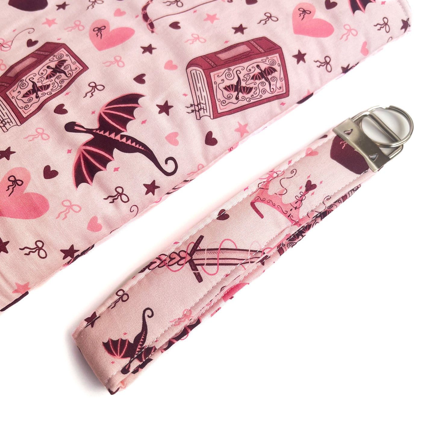 Romantasy Keychain Wristlet