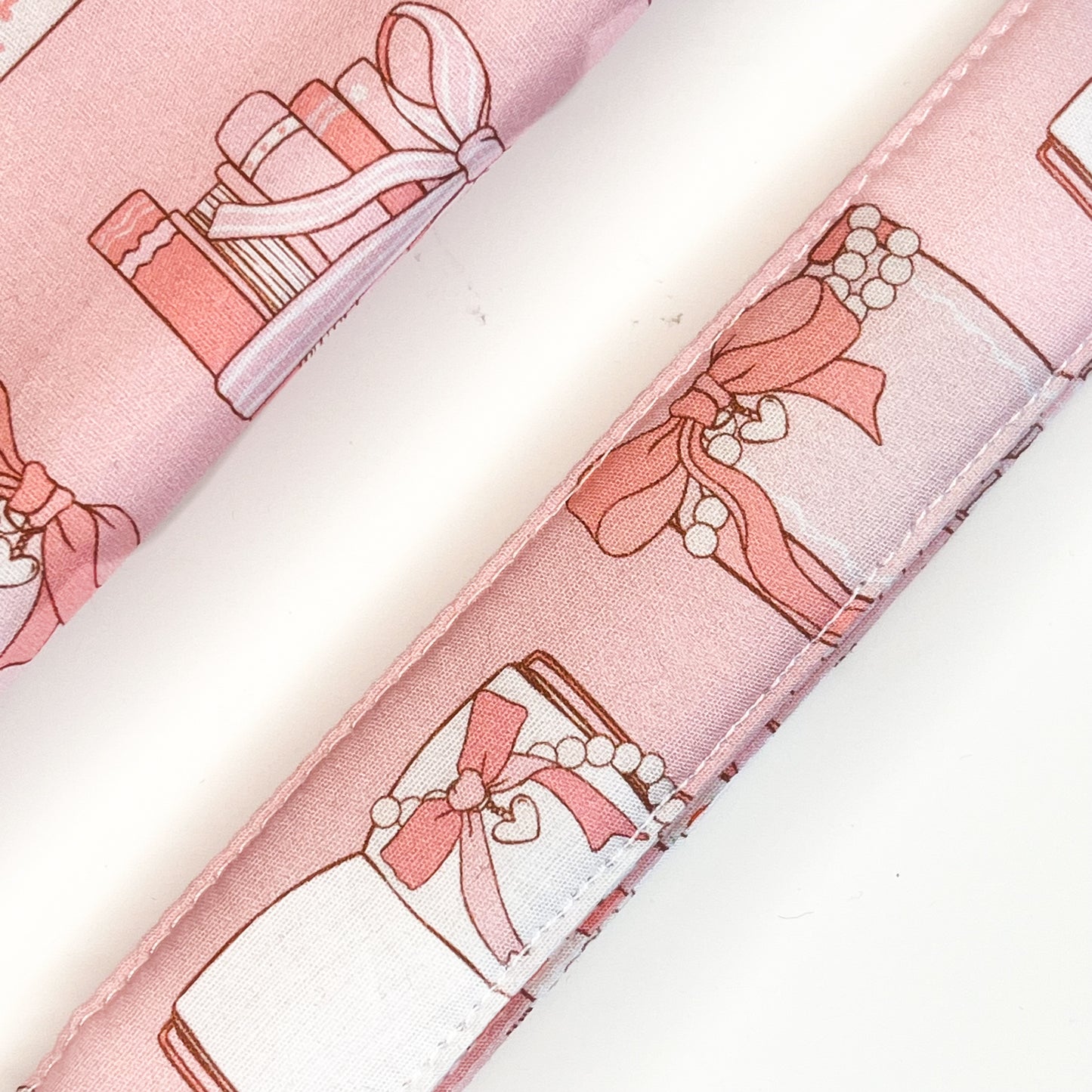Coquette Books Keychain Wristlet