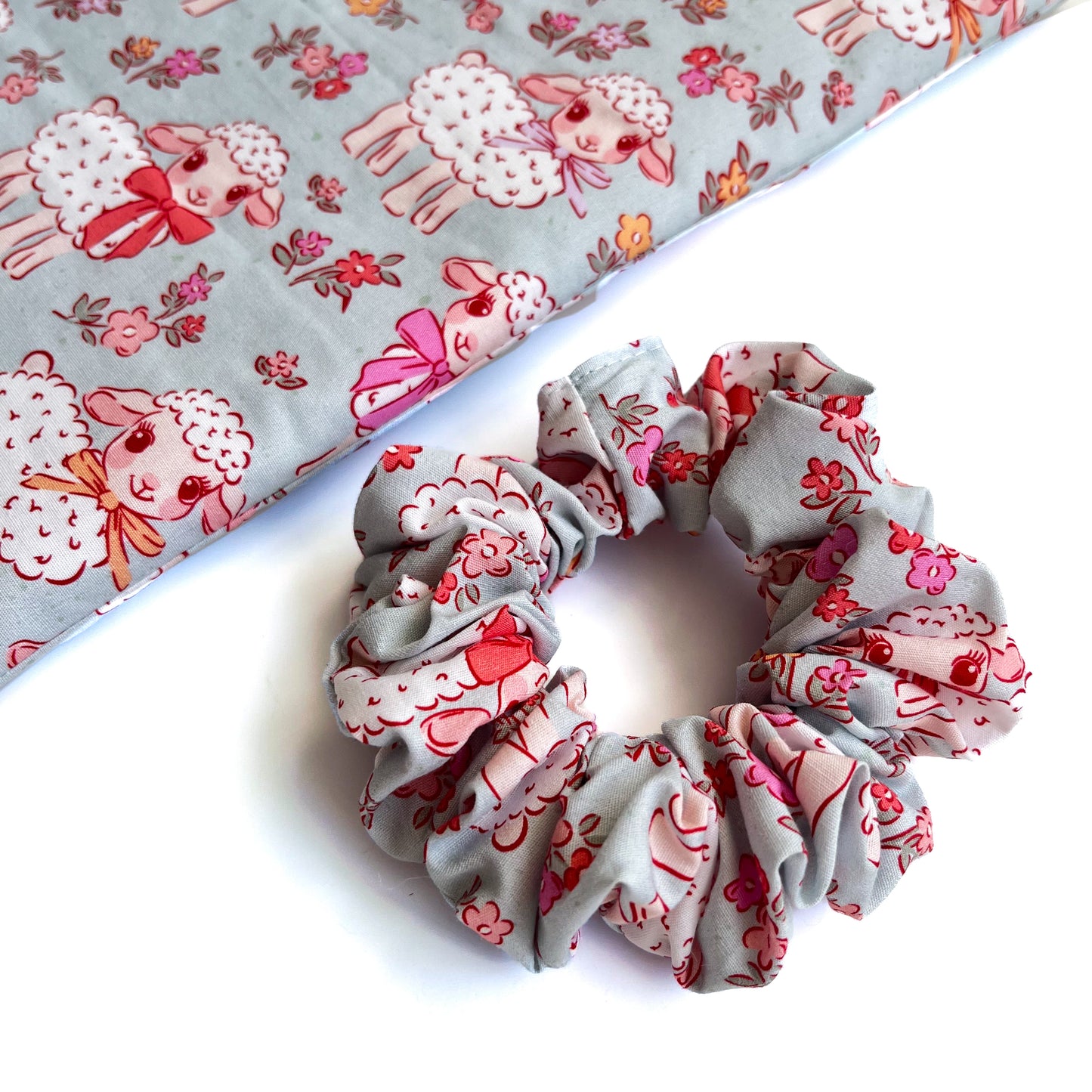 Spring Lamb Scrunchie