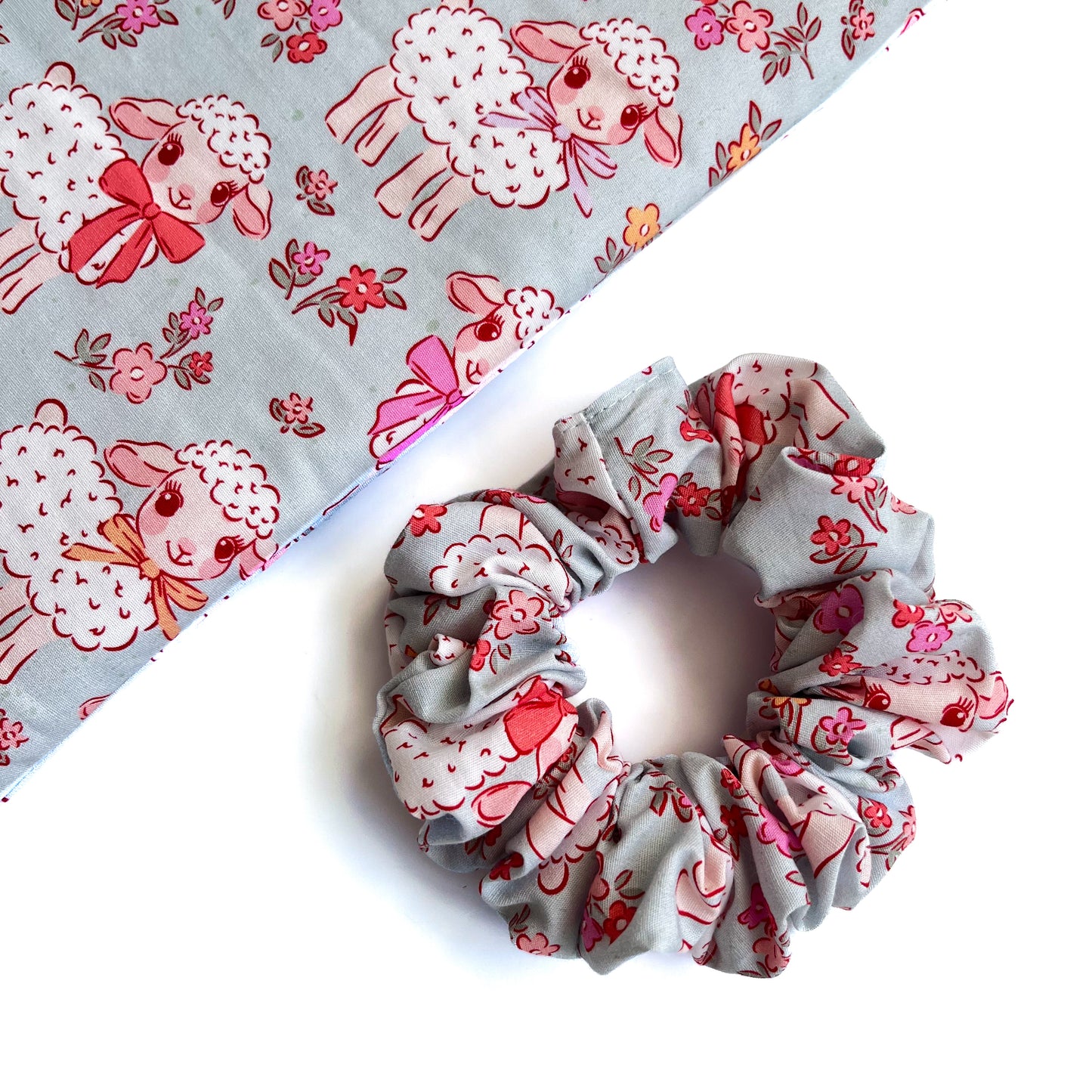 Spring Lamb Scrunchie