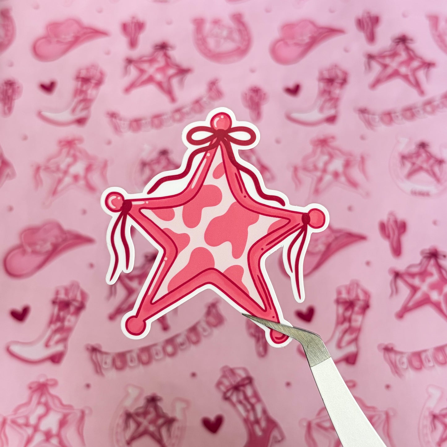 Sheriff Star Sticker