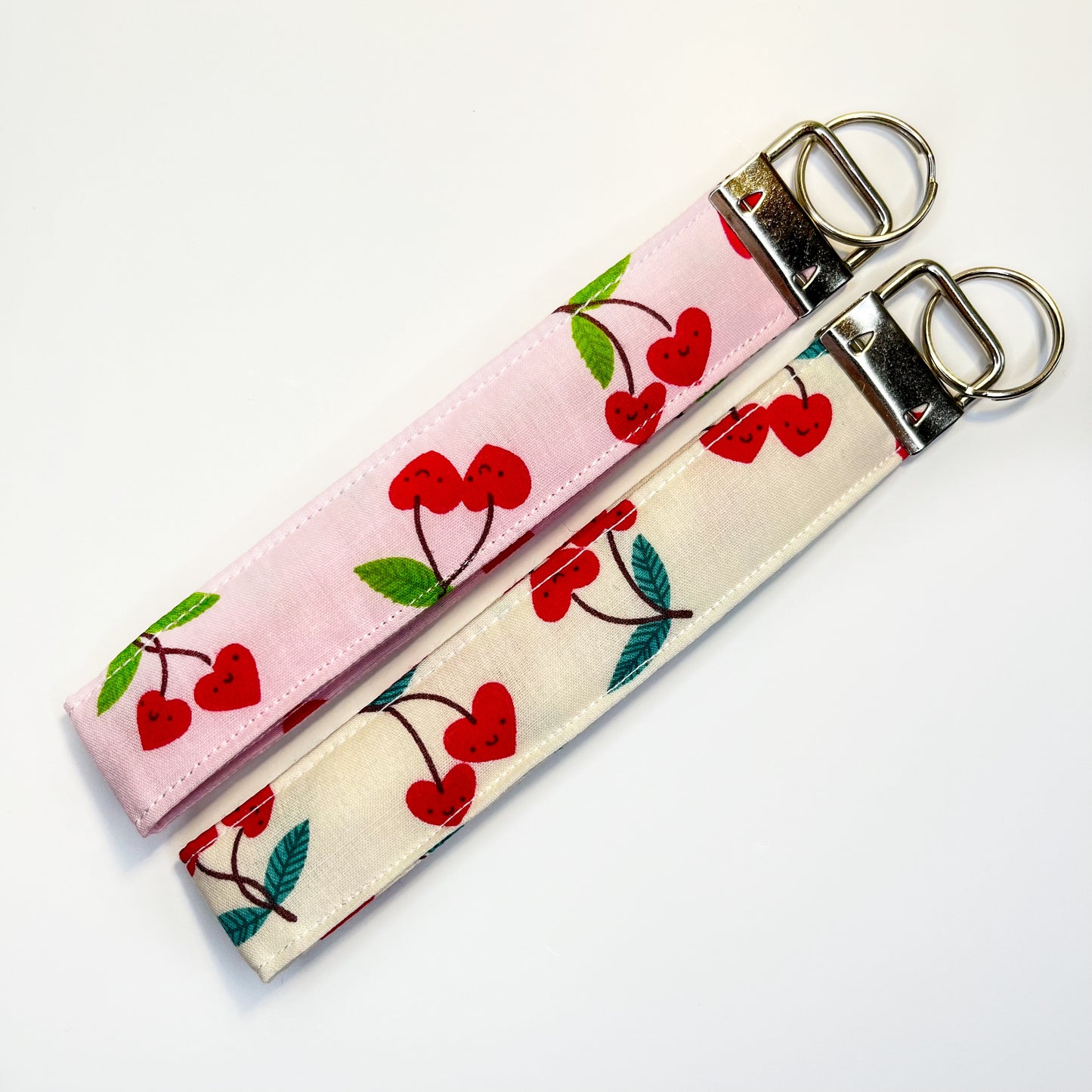 Cherry Keychain Wristlets