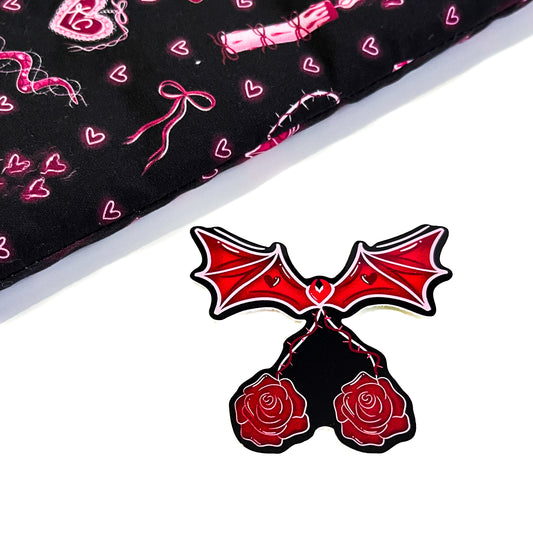 Rose Devil Sticker