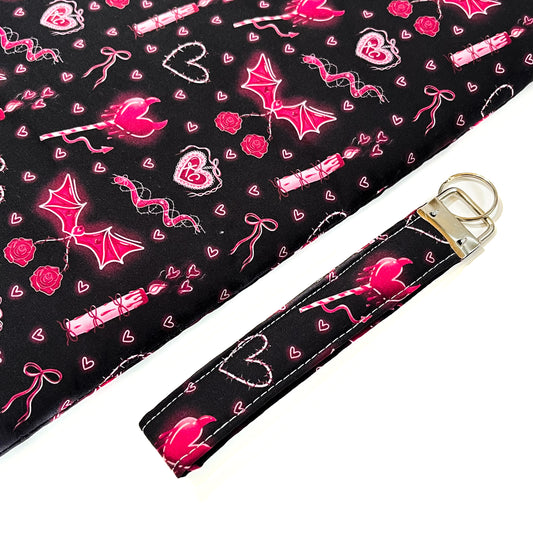 Hell Keychain Wristlet