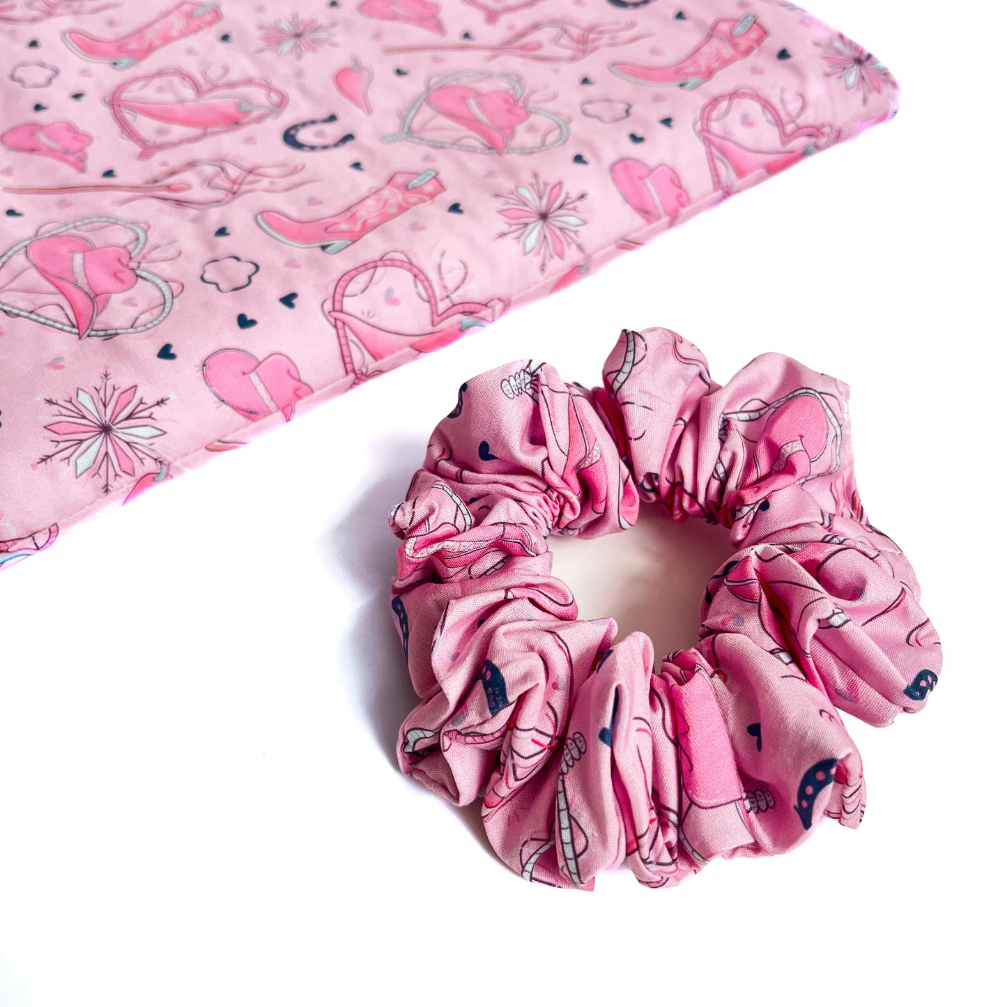 Cloud Ranch Winter Scrunchie