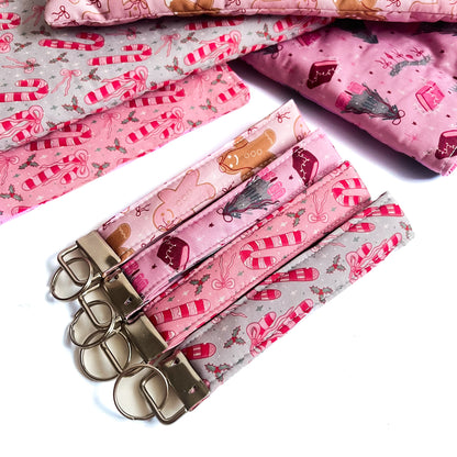 Christmas Keychain Wristlet Bundle