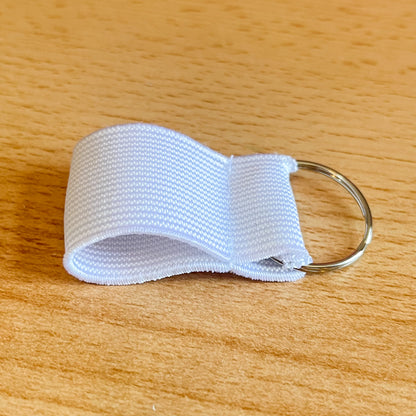 White Elastic Strap Attachment for Walking Aids