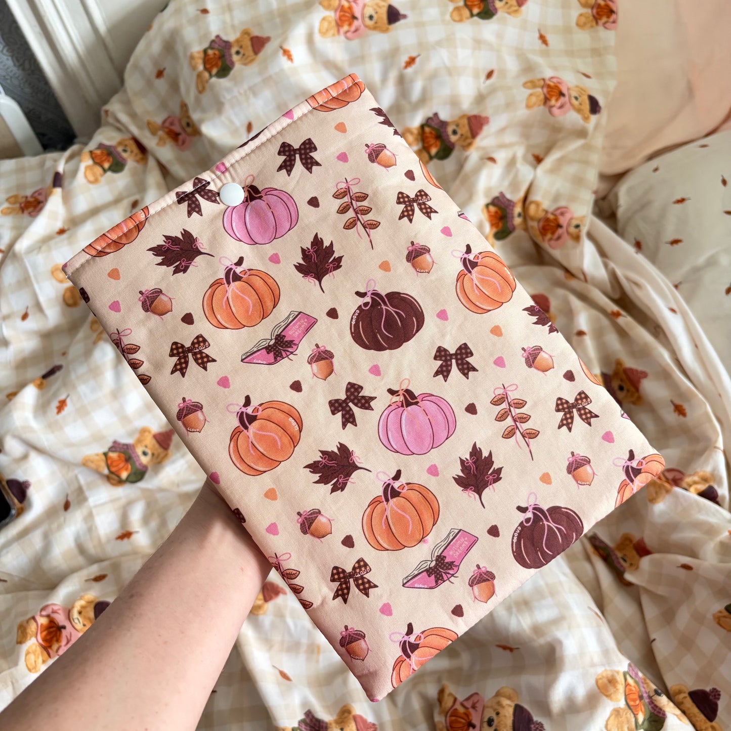 Pumpkin Book Sleeve
