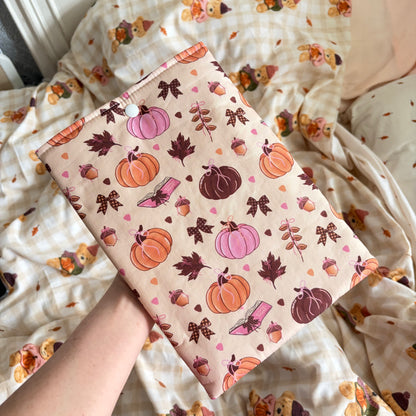 Pumpkin Book Sleeve