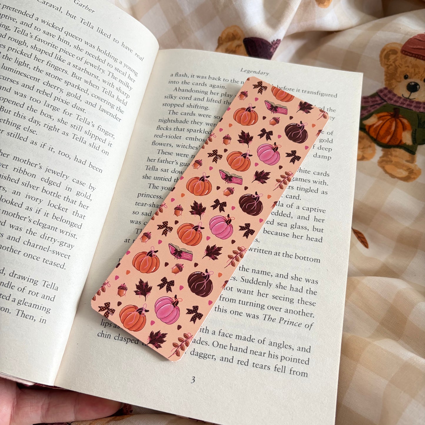 Pumpkin Bookmark