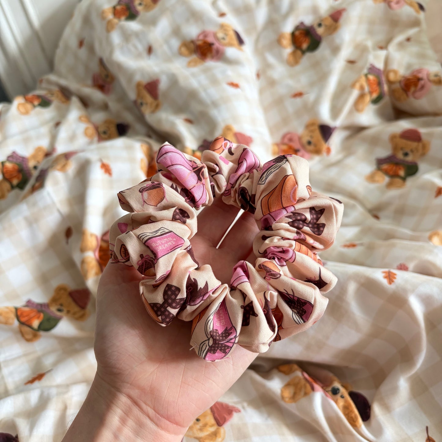 Pumpkin Scrunchie