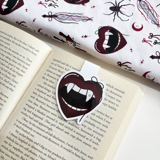 Vampire Magnetic Bookmark