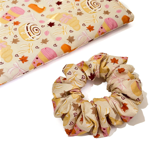 Autumn Desserts Scrunchie