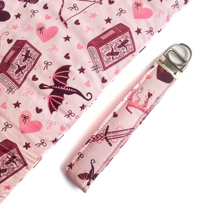Romantasy Keychain Wristlet