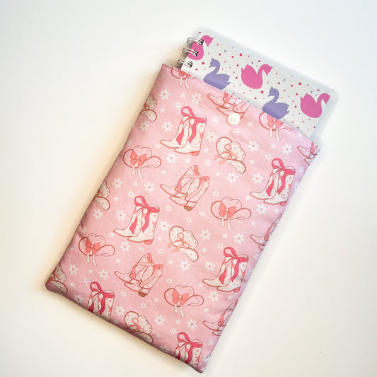 Coquette Cowboy Book Sleeve