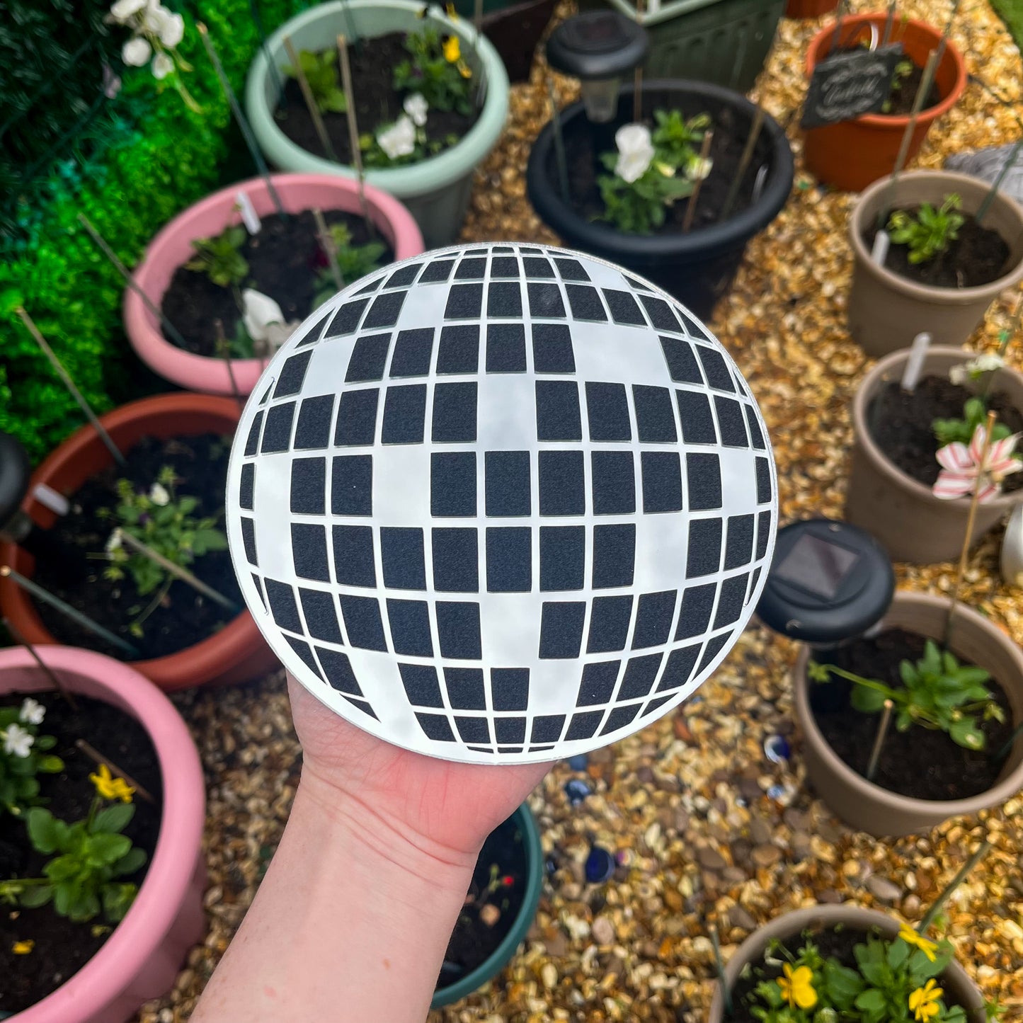 Disco Ball Mini Mirror.