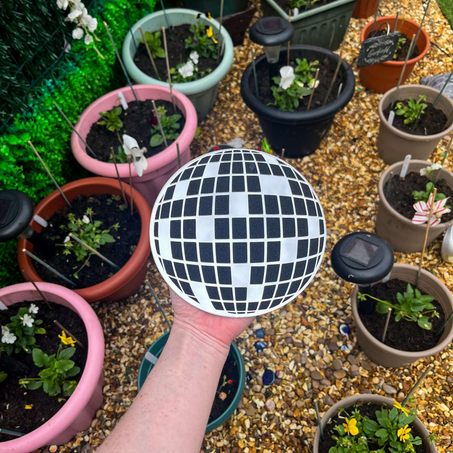 Disco Ball Mini Mirror.