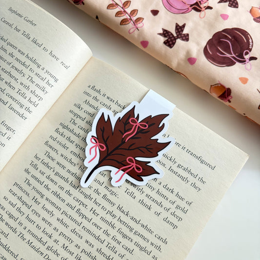 Leaf Magnetic Bookmark
