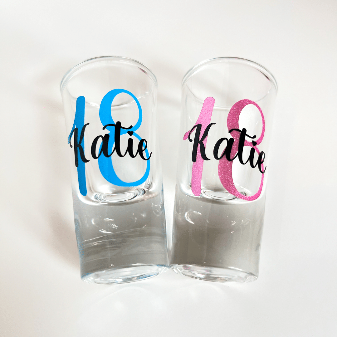 Custom Birthday Mini Shot Glass