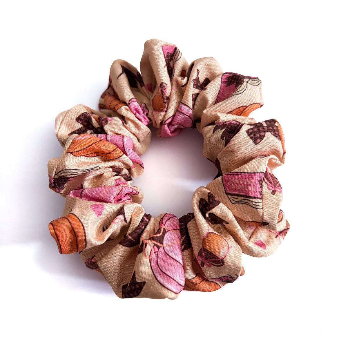 Pumpkin Scrunchie