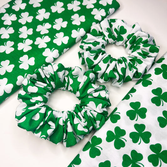 St Patricks Day Scrunchies