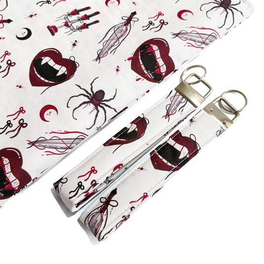 Vampire Keychain Wristlet