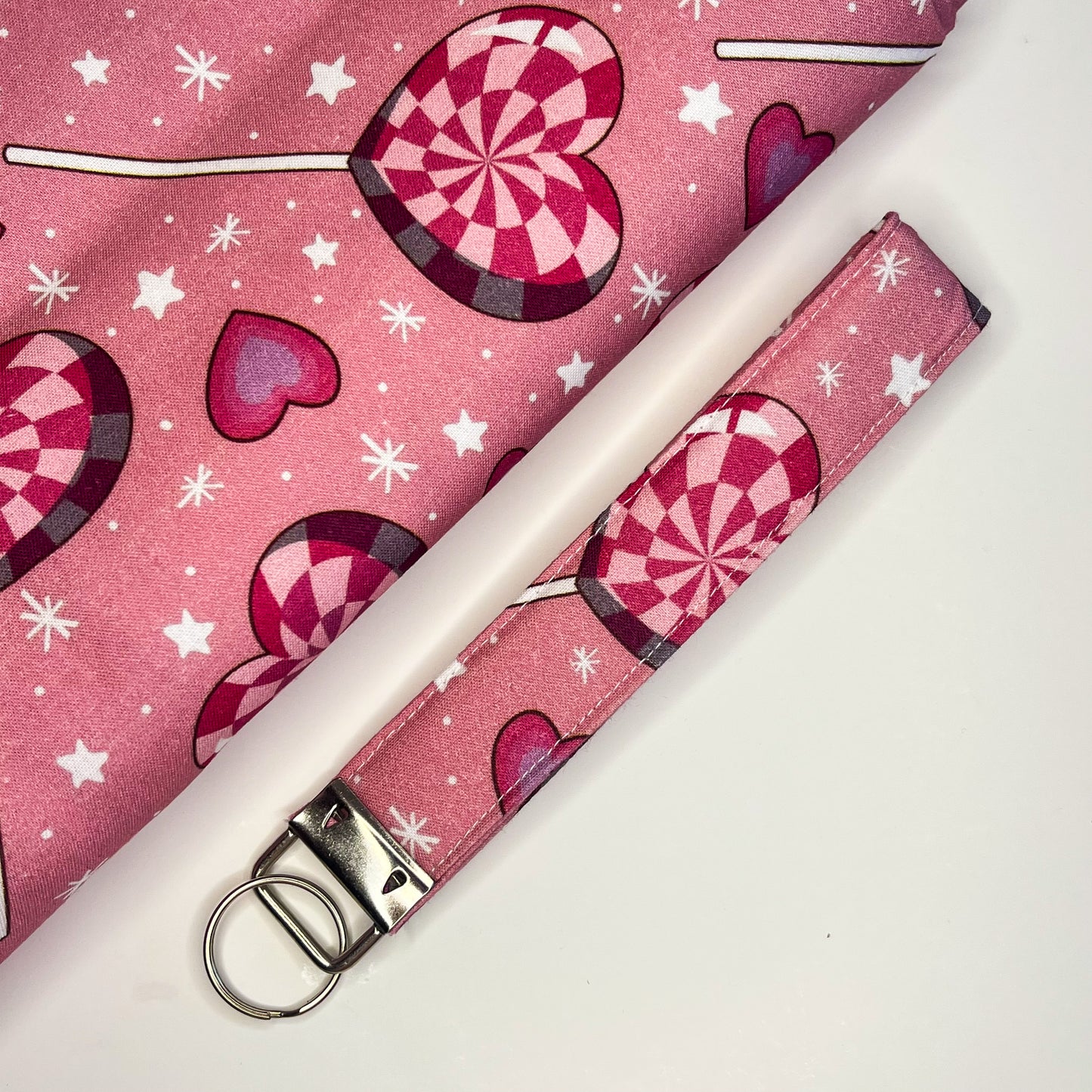 Valentines Keychain Wristlets